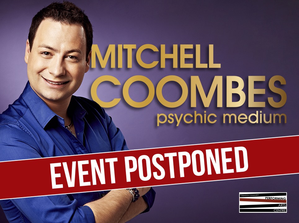 An Evening with Mitchell Coombes postponed